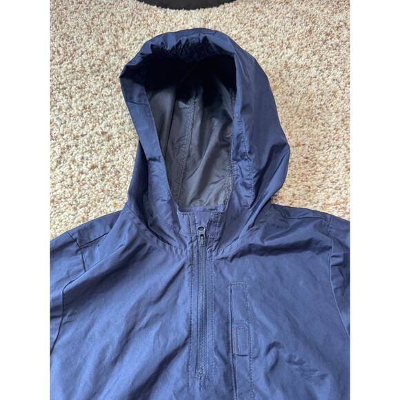 BABY GAP Boys Navy Blue Lightweight hooded Windbreaker jacket, size 4 - Picture 5 of 11